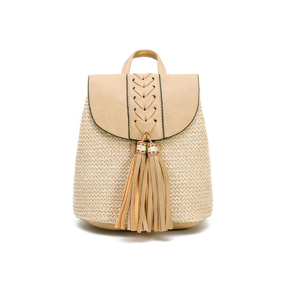 Straw woven bag niche Cross-border new d...