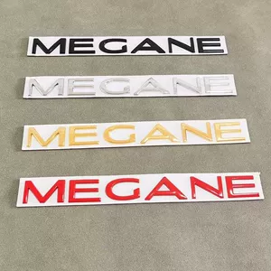 Renault MEGANE üçün dəyişdirilmiş baqaj hərfi emblemi, arxa emblemi stiker