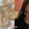 Ear clips, mosquito coil from pearl, retro earrings, no pierced ears