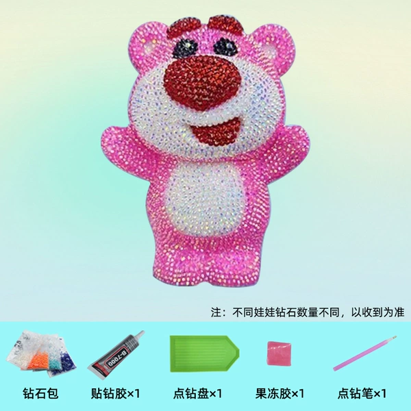 Cheering Bear 17.5cm + Color Diamond + Tool Kit