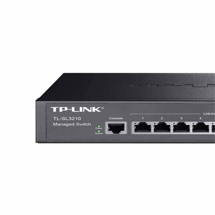 TP-LINK TL-SL3210 корпоративного уровня 8-портовый коммутационный коммутатор уровня 2 под управлением распределитель Huasite