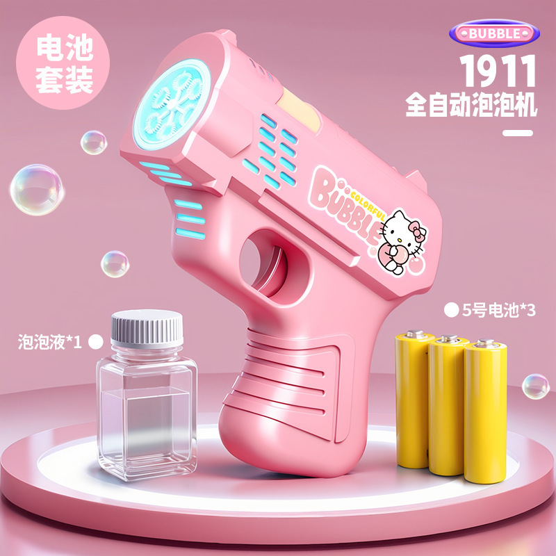 新款恐龙泡泡机手持全自动吹泡泡枪儿童灯光地摊玩具网红爆款|undefined
