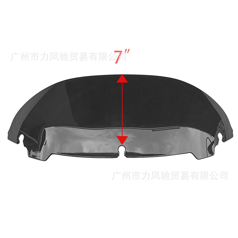 Para Harley Gliding 14 - 22 accesorios de motocicleta para parabrisas redondos de 7 pulgadas para parabrisas retro