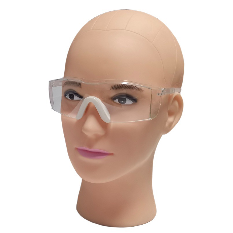 Ventas directas de fábrica gafas protectoras pierna telescópica gafas a prueba de viento anti-Splash anti-impacto Protección Laboral gafas protectoras gafas