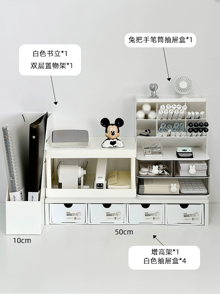 Pens holder, capacious storage box, table marker, universal pencil case, high-quality style