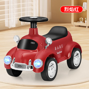 New Yo-Yo Car 1-6 Baby Balance Car Anti-Rollover Scooter Music Light Four-Wheel Toy Multi-Function Car