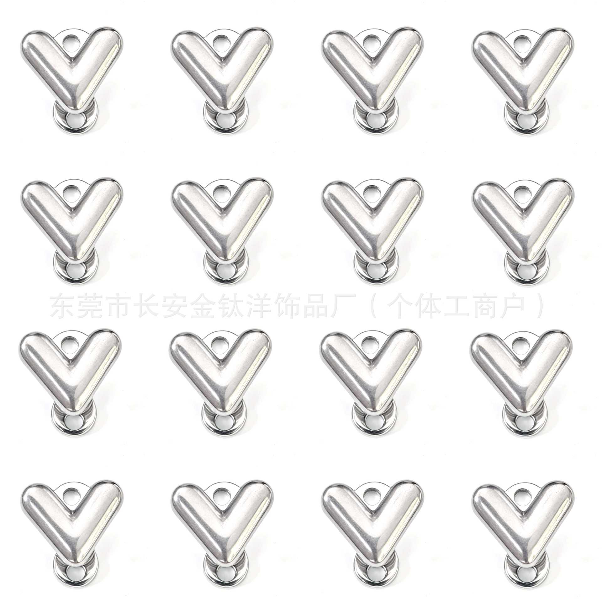 F136 Titanium 1.2mm Heart-Shaped Tongue Barbell, Clavicle Piercing, Bone Piercing, G23 Titanium Alloy Body Piercing Jewelry detail image 8