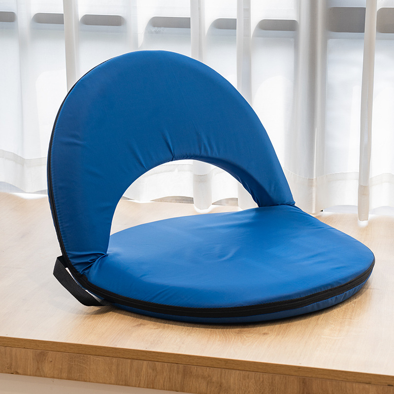 Asiento de tatami de estilo japonés cama de dormitorio cojín de larga duración portátil plegable Ventana de Bahía sofá perezoso silla trasera sin patas