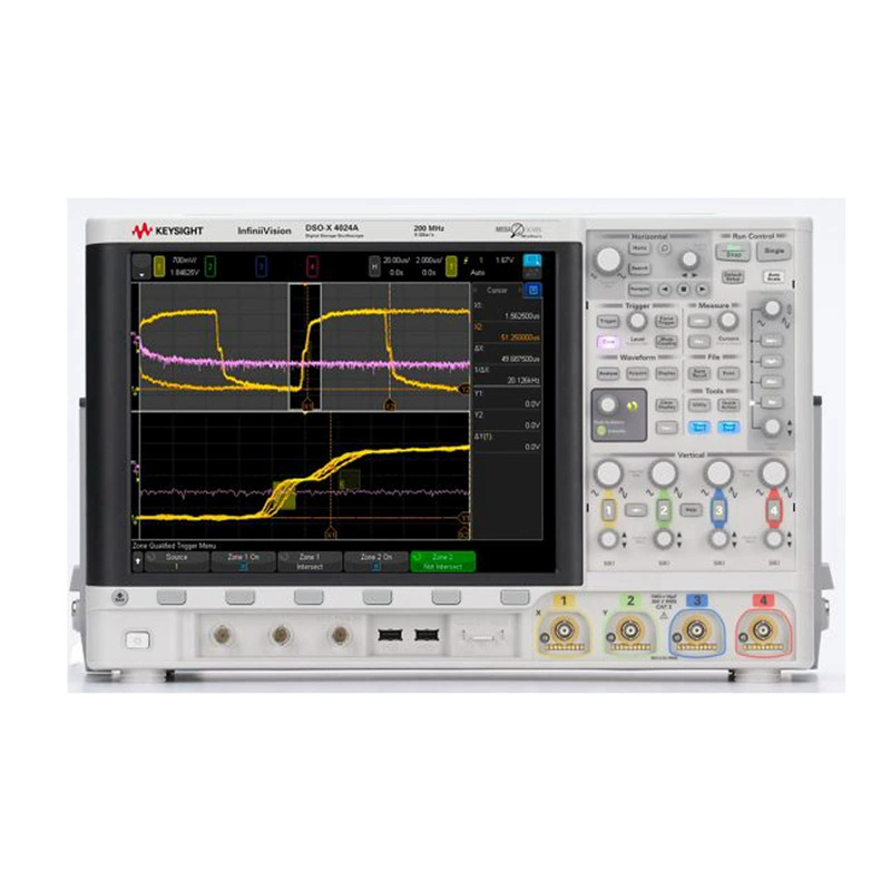 Четырехканальный цифровой осциллограф Agilent/Keysight DSOX4024A с частотой дискретизации 200 МГц и поддержкой 5G