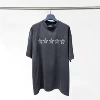 【029】Five-star letter printing—black