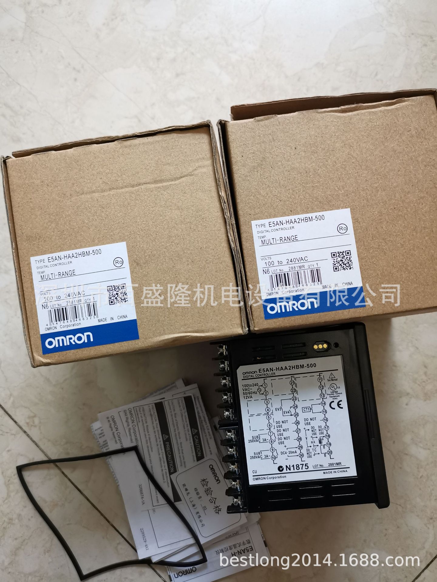 现货 供应原装全新正品欧姆龙 OMRON E5AN-C3MT-500-N  可议价