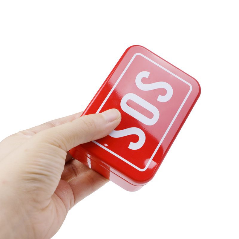 野营多功能工具盒装备套装7件套 户外求生自救生存急救盒应急用品