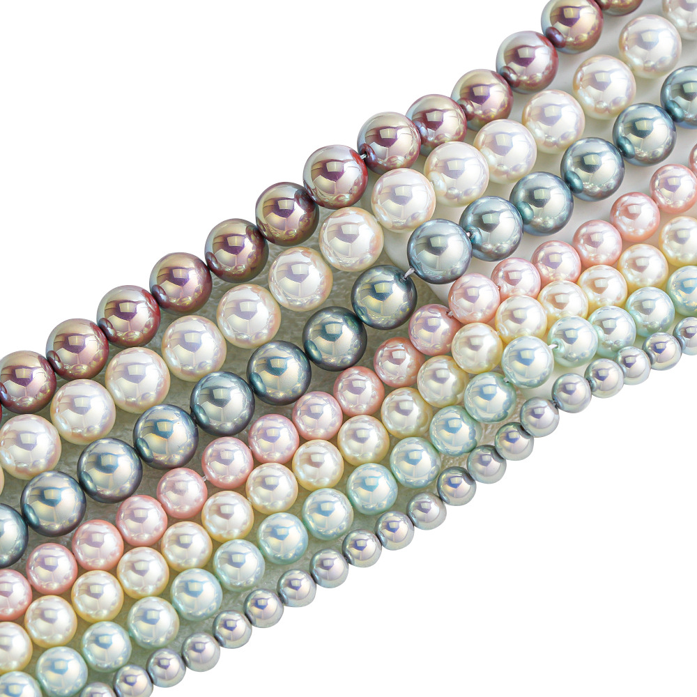 Heidi's Heavenly Girl Collar de perlas, cuentas sueltas, lujo ligero, perlas de imitación de alta calidad, pulsera de bricolaje, accesorios de cuentas, lote suelto