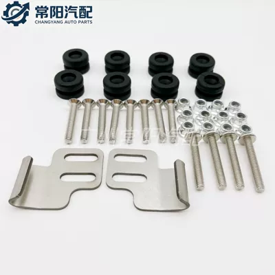 Motorcycle trunk I-shaped buckle, side frame hanging buckle