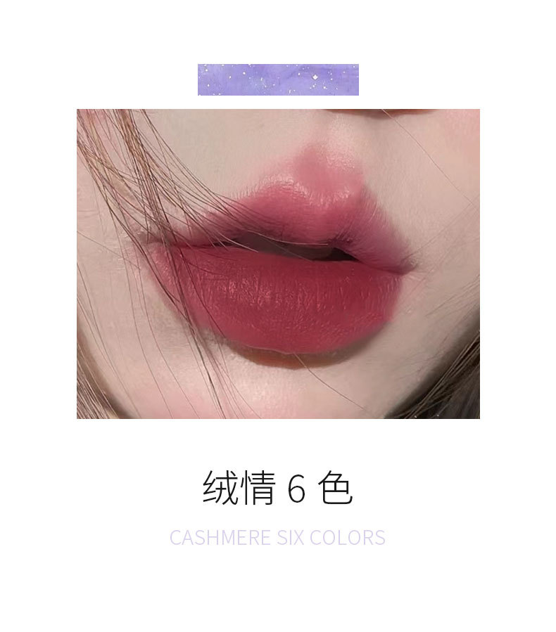 Cross-border kakashow nude lip gloss, European and American style, natural whitening without sticking, matte lip gloss and lip gloss wholesale Specification drawing
