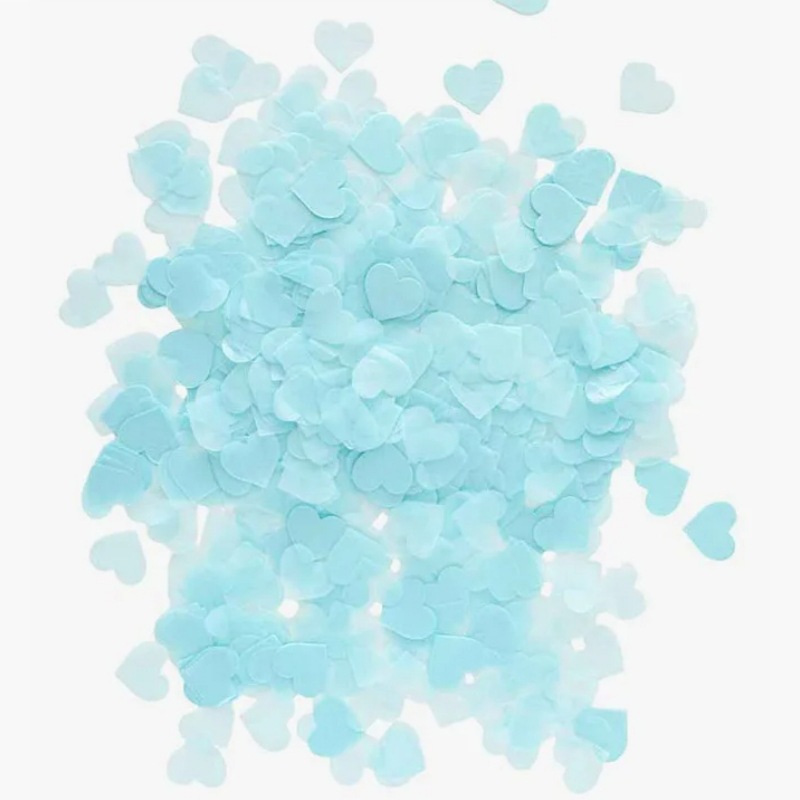 10g colorido 2.5cm confeti de amor fiesta de bodas de San Valentín sosteniendo pétalos globos transparentes relleno de bola de olas