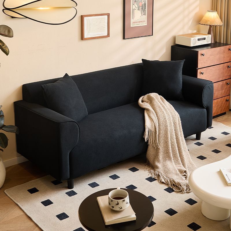 Fabric Sofa New Style Small Apartment Living Room B&B Rental Apartment Clothing Store Sofa Straight Row Two or Three Person Sofa