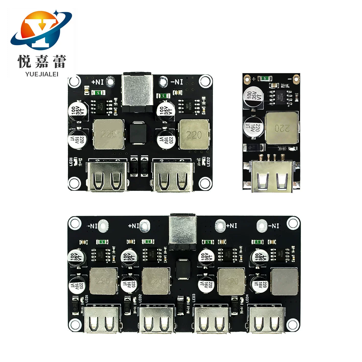 Понижающий модуль постоянного тока QC2.0 QC3.0 Быстрая зарядка USB плата для зарядки мобильного телефона поддерживает Apple Huawei FCP