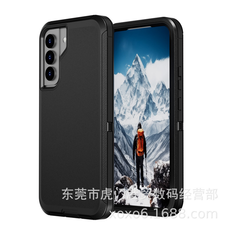Samsung SAMSUNG S22/PLUS 3 耐性ロボット携帯電話ケース、落下防止および防塵保護カバーに適しています。|undefined