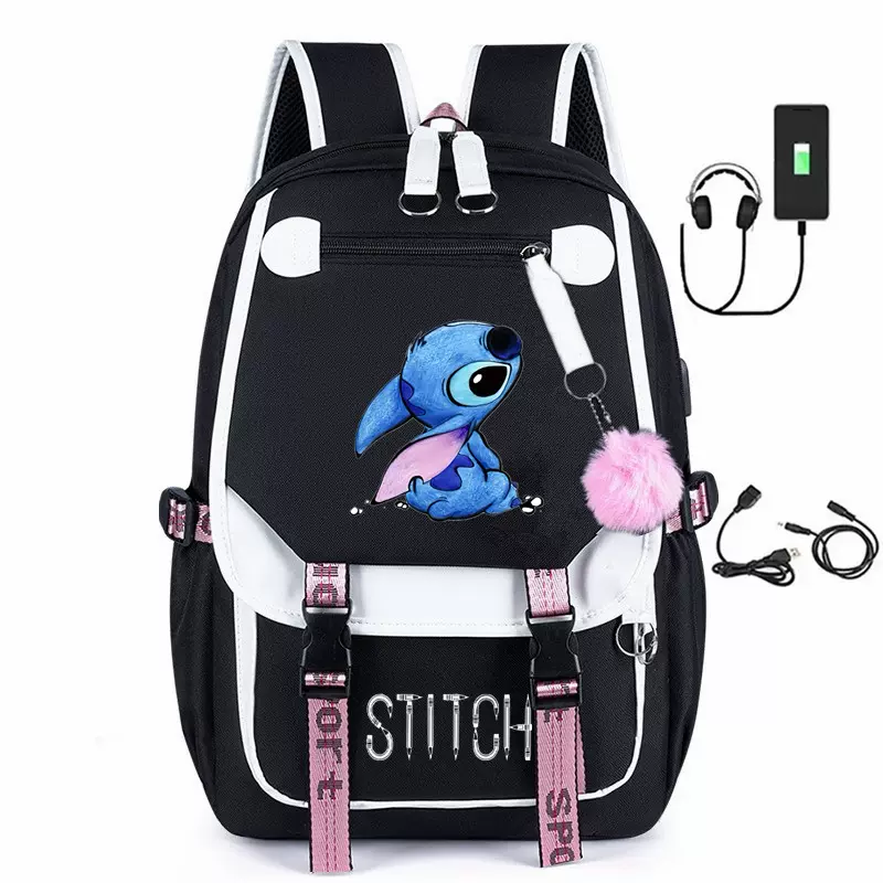 星际宝贝STICH史迪仔史迪奇小学生初中生书包男女学生背包双肩包