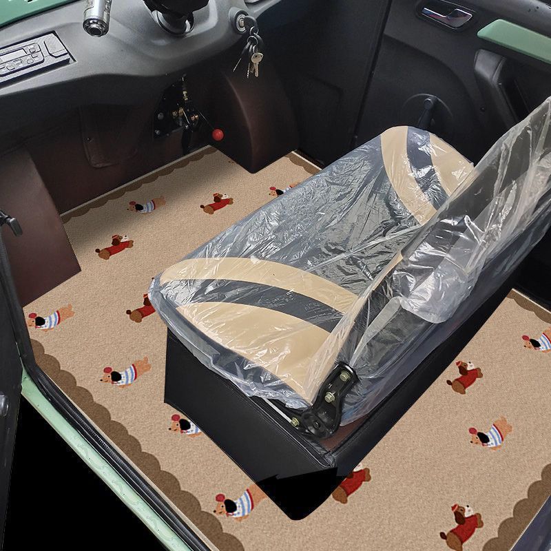 Suitable for Electric Tricycles and Four-Wheel Vehicles, Universal Wear-Resistant and Dirt-Resistant Thickened Mats That Absorb Water and Are Easy to Dry