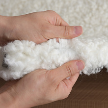 卷花毛羔羊毛皮纯羊毛沙发垫飘窗垫羊毛地毯客厅卧室羊毛坐垫