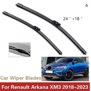 Renault Arkana Xm3 2018-2023 üçün 24+18 şüşə silənləri