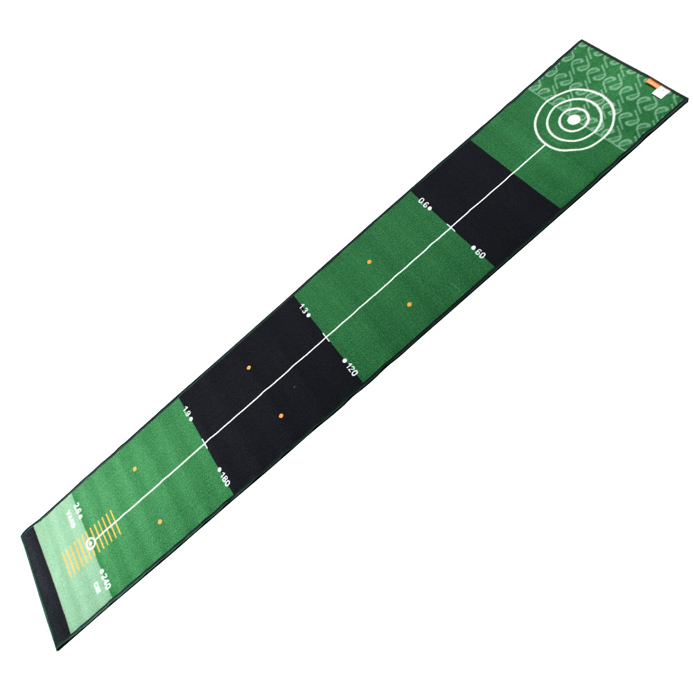 Venta caliente transfronteriza práctica de putter de golf manta de golf alfombra familia interior y exterior práctica de putter de golf