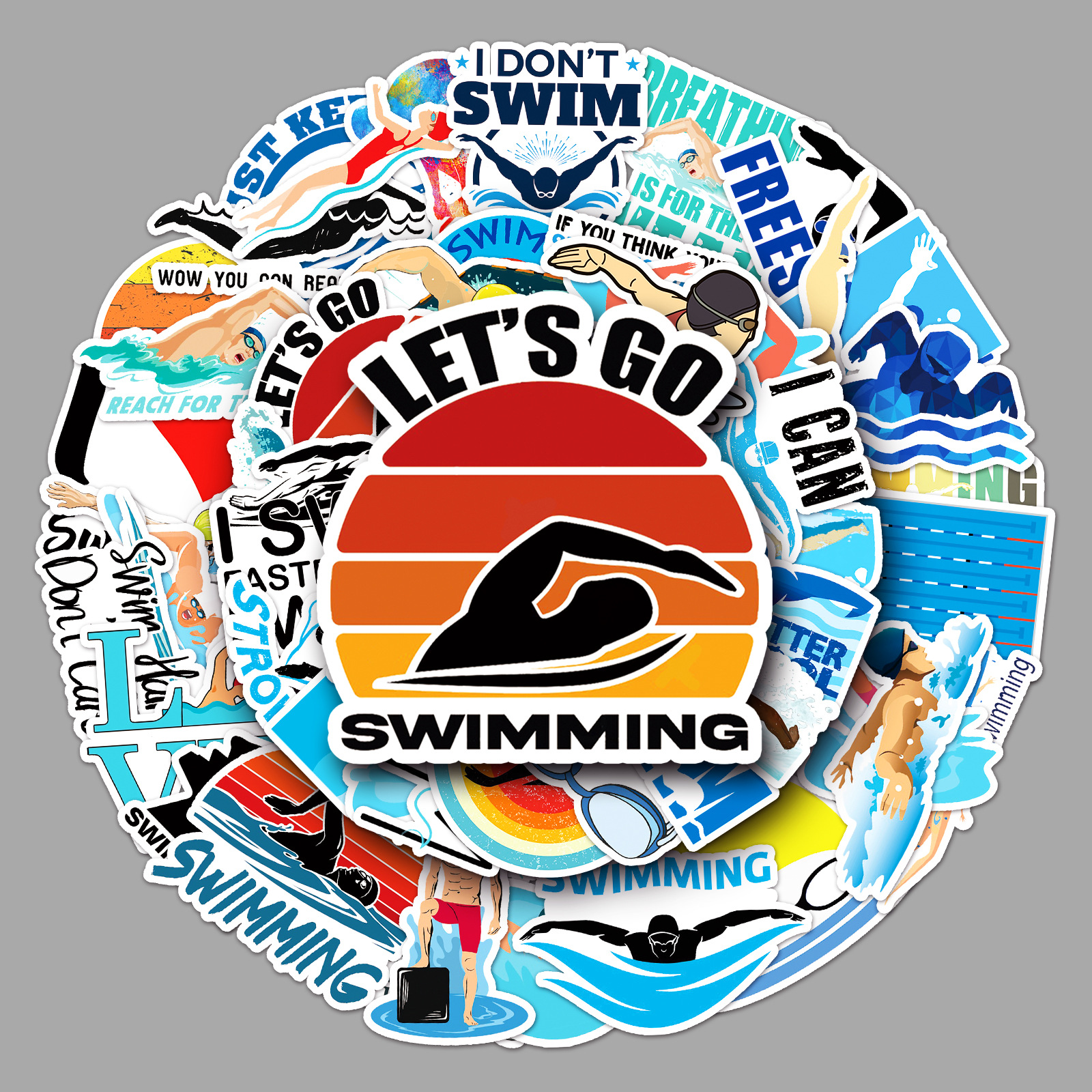 Cartoon sports skateboard for swimming