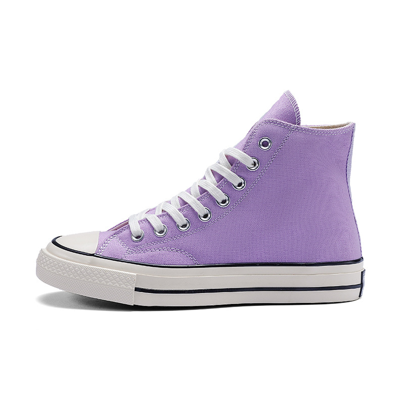 1970s taro purple high top