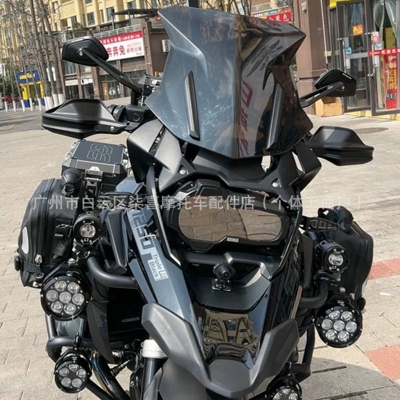 Rearview mirror suitable for Yamaha XMAX300 NMAX155 motorcycles, modified with weighted anti-shake reflector