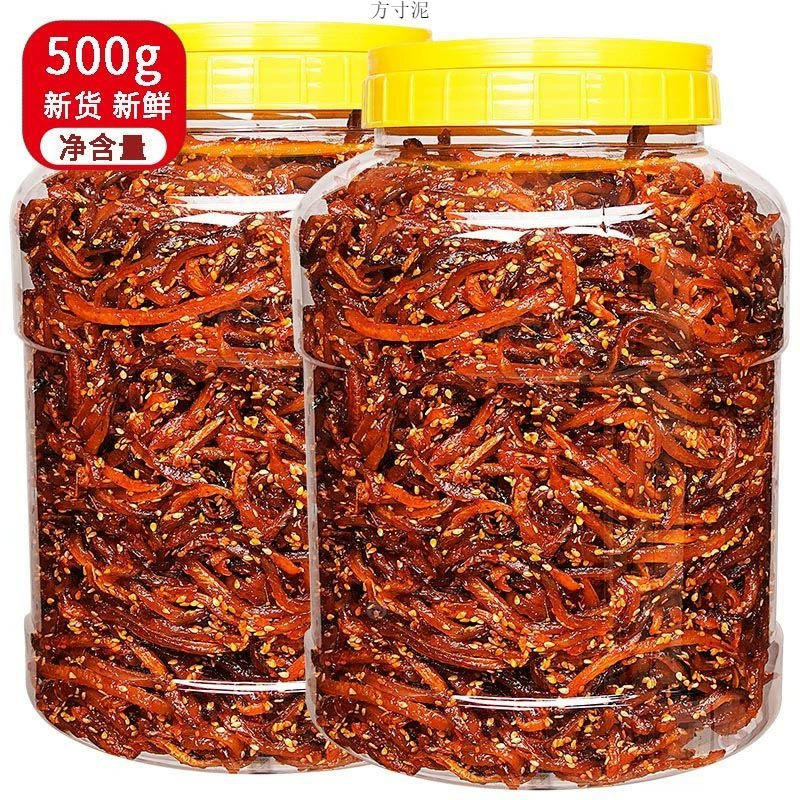 Смесь кунжутного меда и острых угрей 125г х 2, консервированные закуски, мелкая сушеная рыба, морепродукты, многопрофильная фабрика, оптовая продажа от одной партии