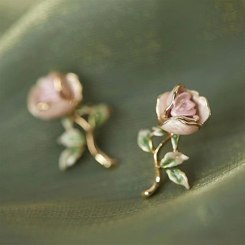 Elegant fashionable design cute fresh elite earrings pearl
