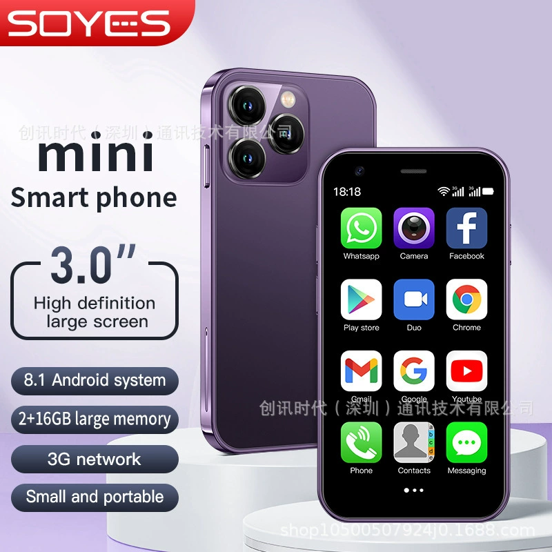 Мобильный телефон, маленькие смарт-часы, Android, 3G