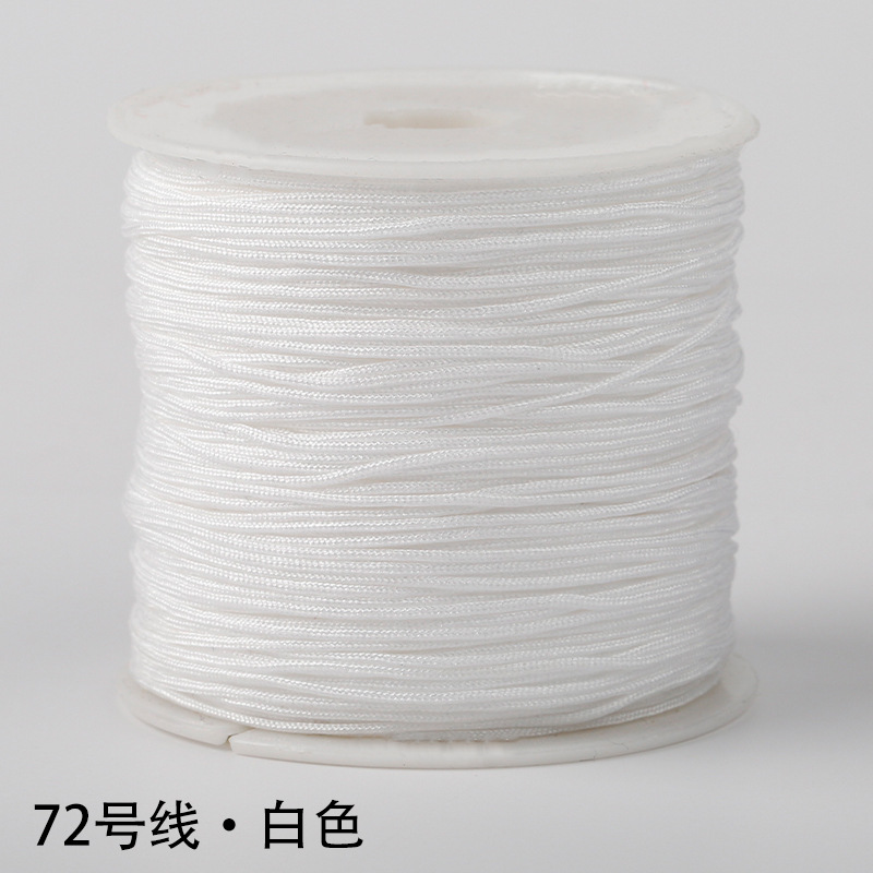 N ° 72 pulsera de hilo de jade cuerda tejida a mano cuerda trenzada cuerda roja cuerda hecha a mano cuerda tejida a mano línea colgante material de bricolaje