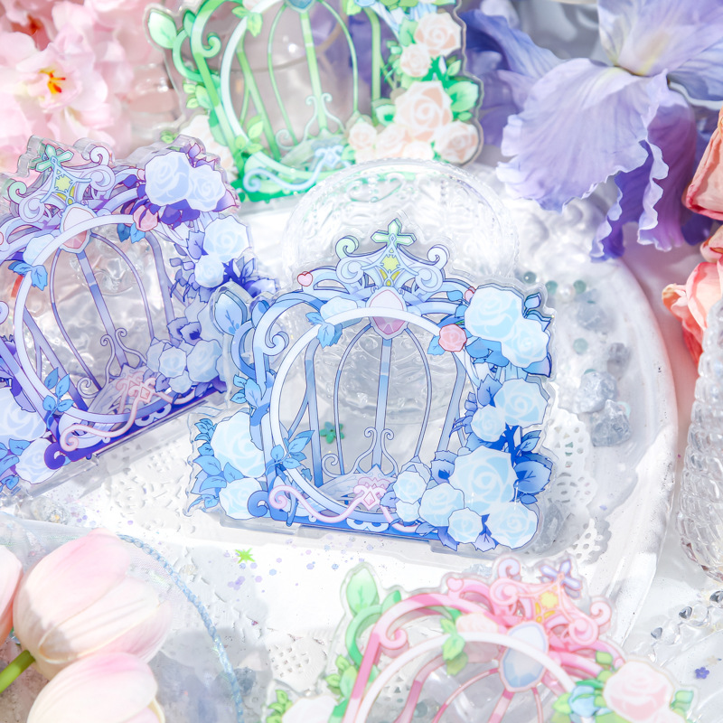 Showcase de Mr. Paper Bar, serie de flores de ensueño, cubierta protectora de escritorio.