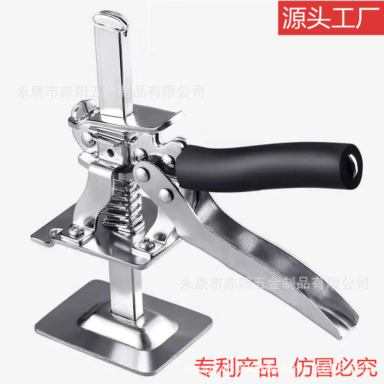 Regulador de altura del azulejo dispositivo de elevación del pie de la pared azulejo de elevación de posicionamiento nivelación levantador herramienta auxiliar nivelador de elevación