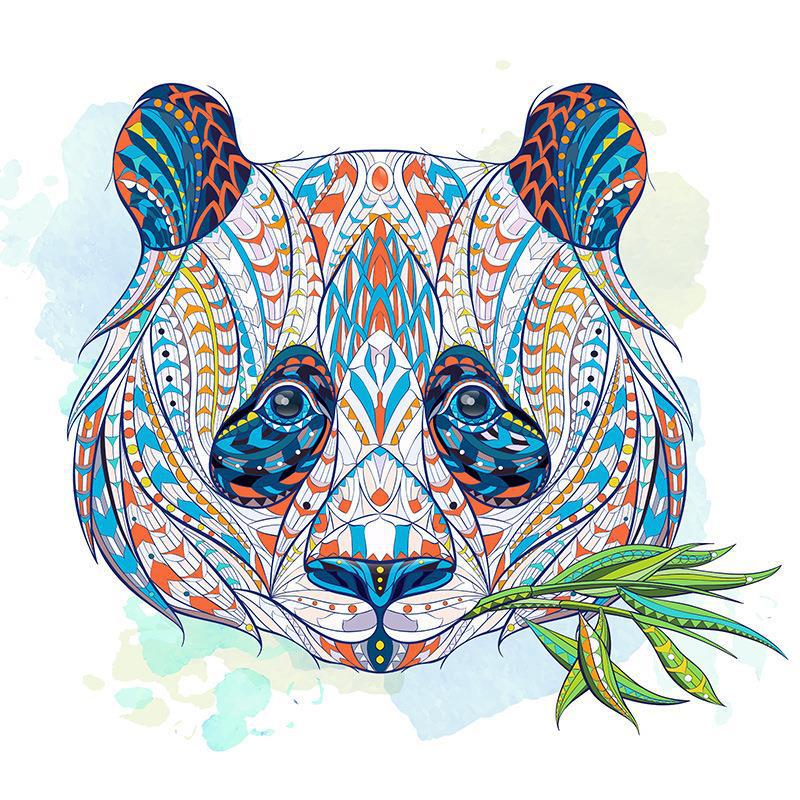 Bloques de construcción tridimensionales transfronterizos de madera animal irregular rompecabezas de forma especial elefante azul grandes juguetes de moda nacional para niños