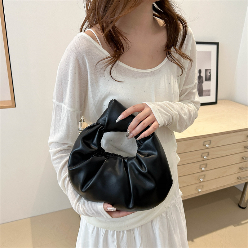 Bolso de mujer, bolso explosivo transfronterizo, bolso de tendencia, bolso de textura, bolso de mujer, bolso de nube simple, bolso de mujer
