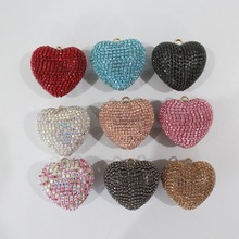 创意爪链爱心钥匙扣挂件热销桃心汽车钥匙包包挂件厂家批发