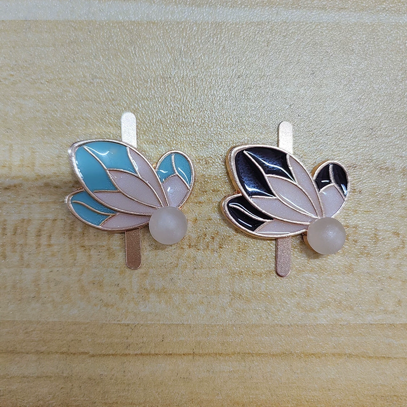 Фабрика прямых продаж новая ночная жемчужина бабочка декоративная пряжка пуговица тихая принцесса светлая бабочка декоративная пряжка женская обувь