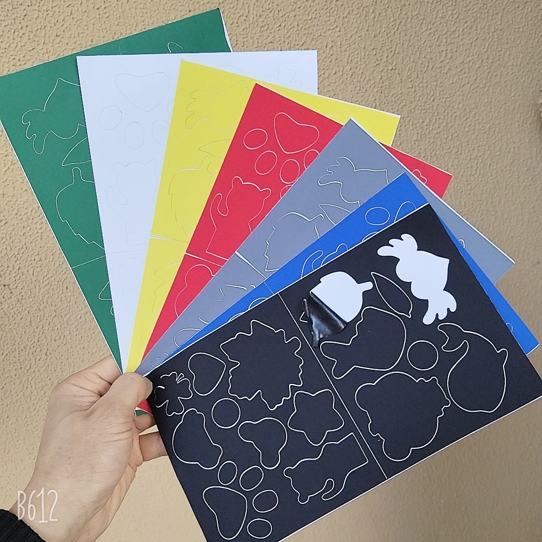 Nuevo feliz dibujos animados dibujos animados burbujas artesanía regalo de recompensa pegatinas de jardín de infantes 3D movimiento tridimensional