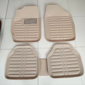 Cross-Border Amazon Douyin Kuaishou Wholesale Delivery of Five-Seater Full Car Semi-Enclosed Car Floor Mats Five-Seater Universal Leather