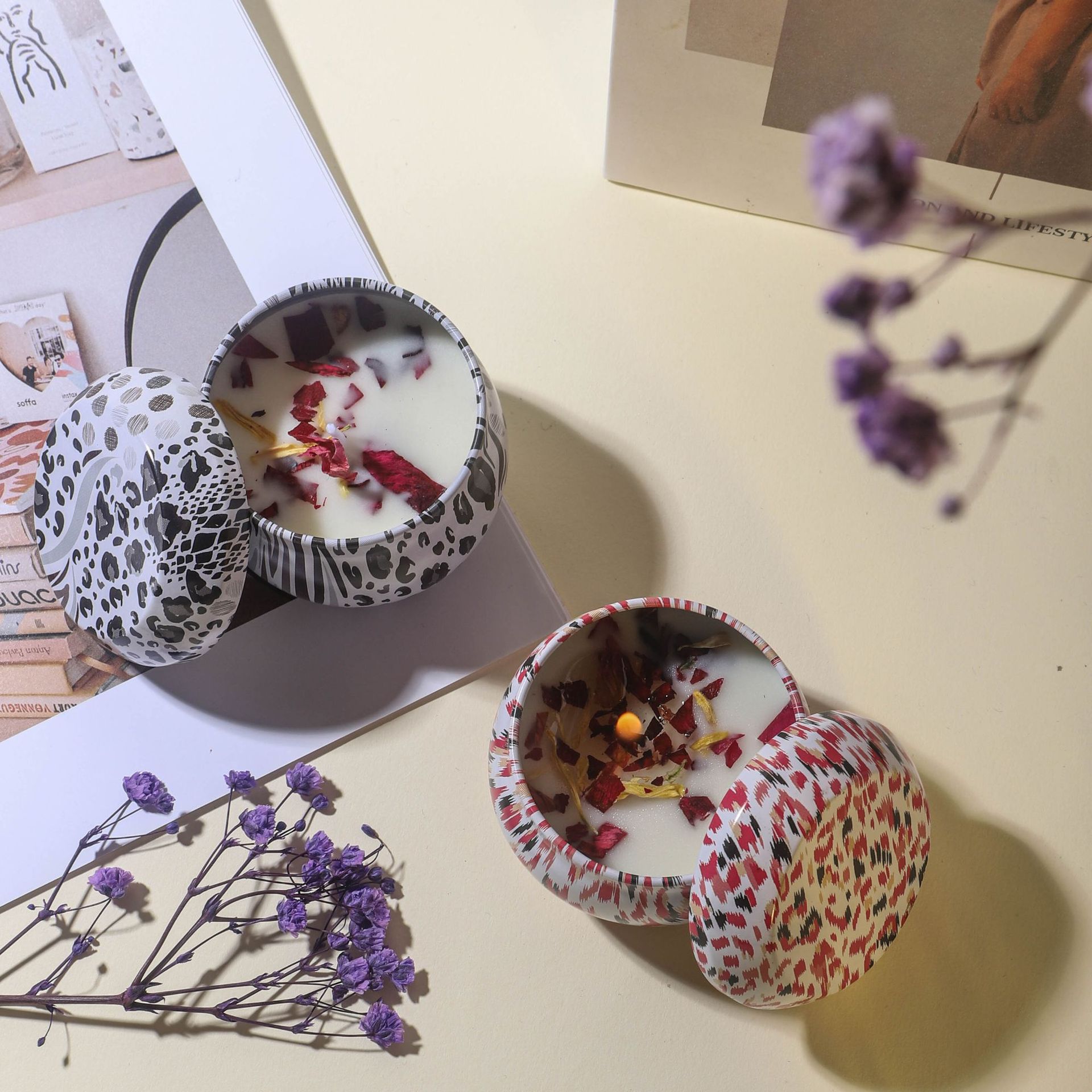 ¿Cara de soja transfronteriza amazónica? Regalos de cumpleaños de bodas, fragancia de cera aromática