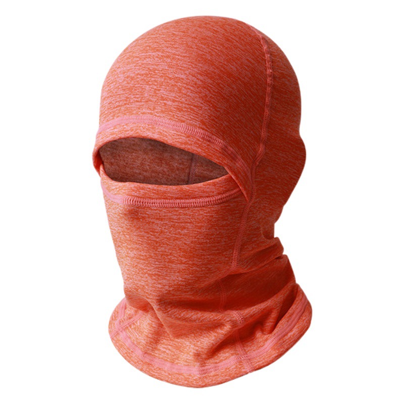 Children's ski warm mask balaclava hat outdoor ski helmet lined with velvet warm windproof scarf