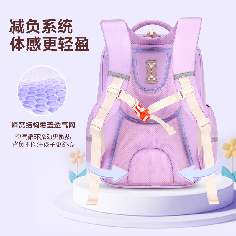 2025 nuevas mochilas escolares para estudiantes de primaria de grado 3-6 mochilas de gran capacidad para niños a prueba de salpicaduras