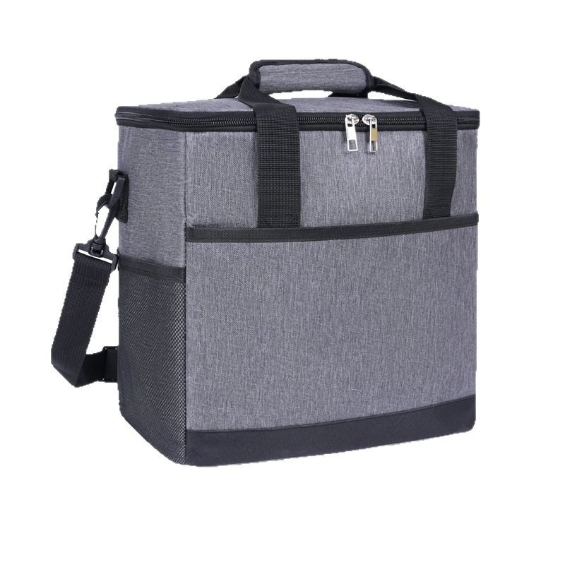 Bolsa de almuerzo de gran capacidad de Oxford, bolsas de almuerzo de gran capacidad, bolsas de hielo de picnic al aire libre, bolsas de almacenamiento transfronterizas, bolsas de almuerzo