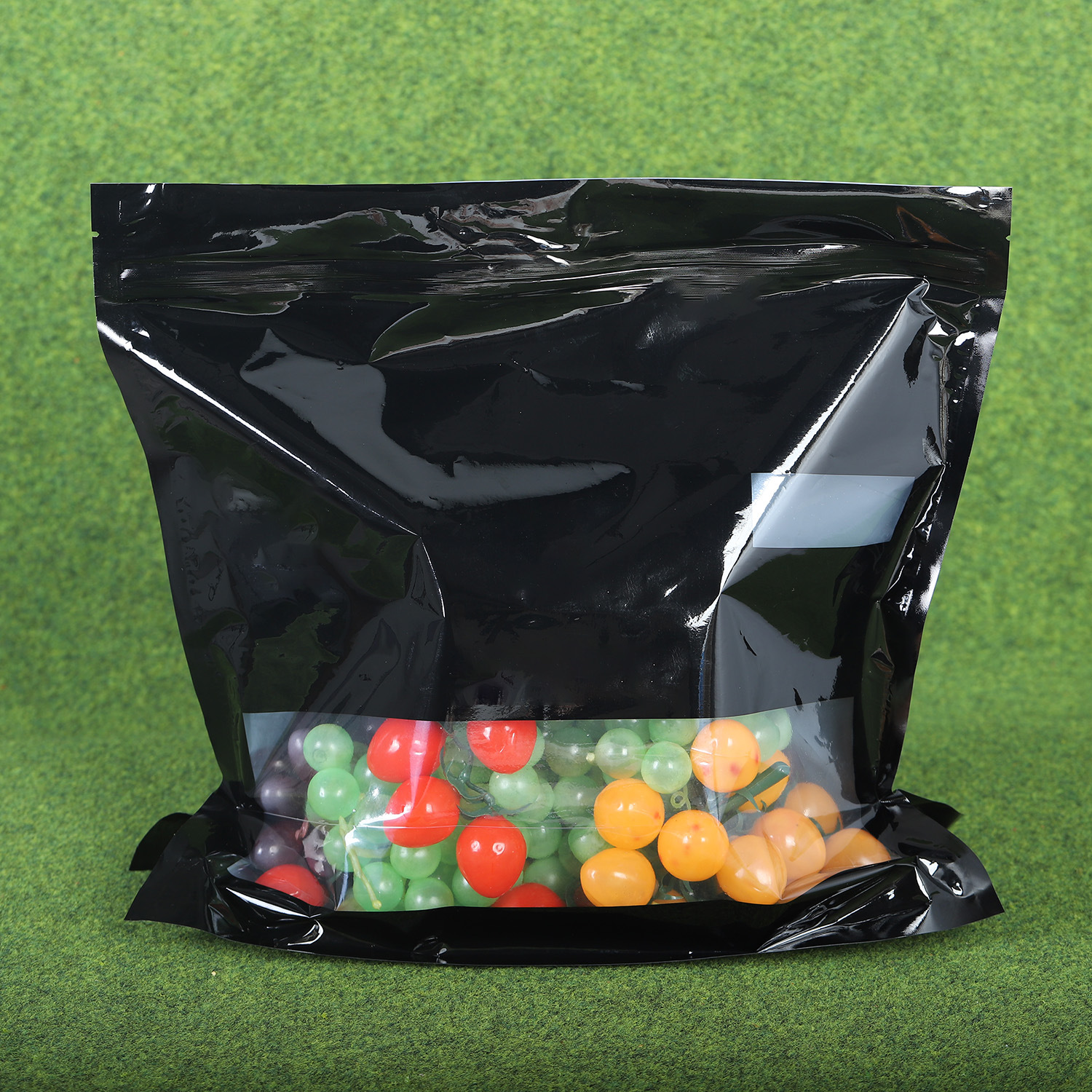 可降解塑料食品包装三边封袋自立袋水果袋药品袋印刷图案尺寸来稿