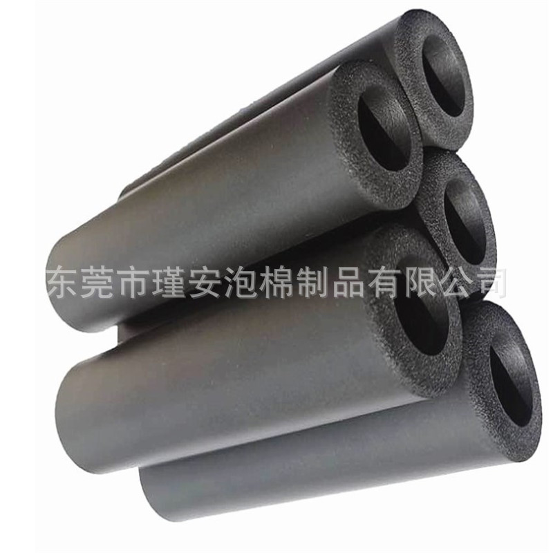 东莞批发无人机机架海绵套减震降噪内径18mm黑色nbr护套