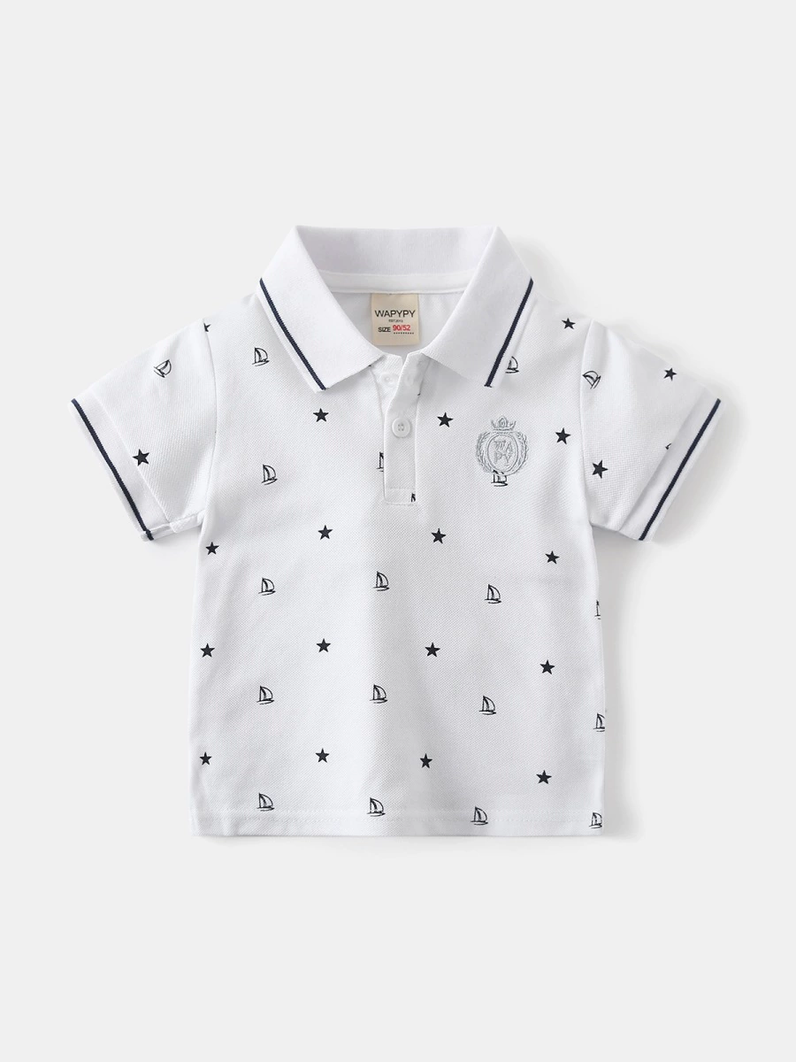 Летняя одежда для мальчиков, детская футболка с коротким рукавом, polo, детская одежда, оптовая продажа, с коротким рукавом